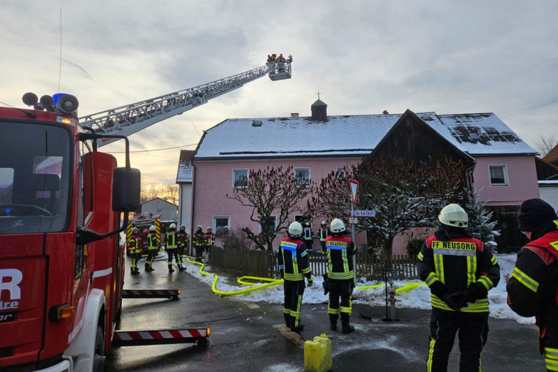 Kaminbrand an Neujahr