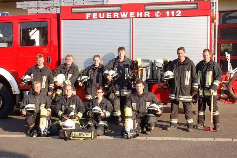 Atemschutzgeräteträger der FFW Neusorg